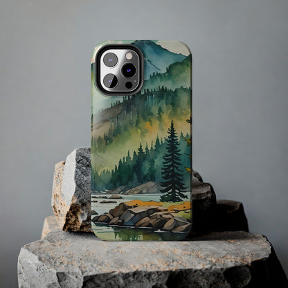 Watercolor Forest Case