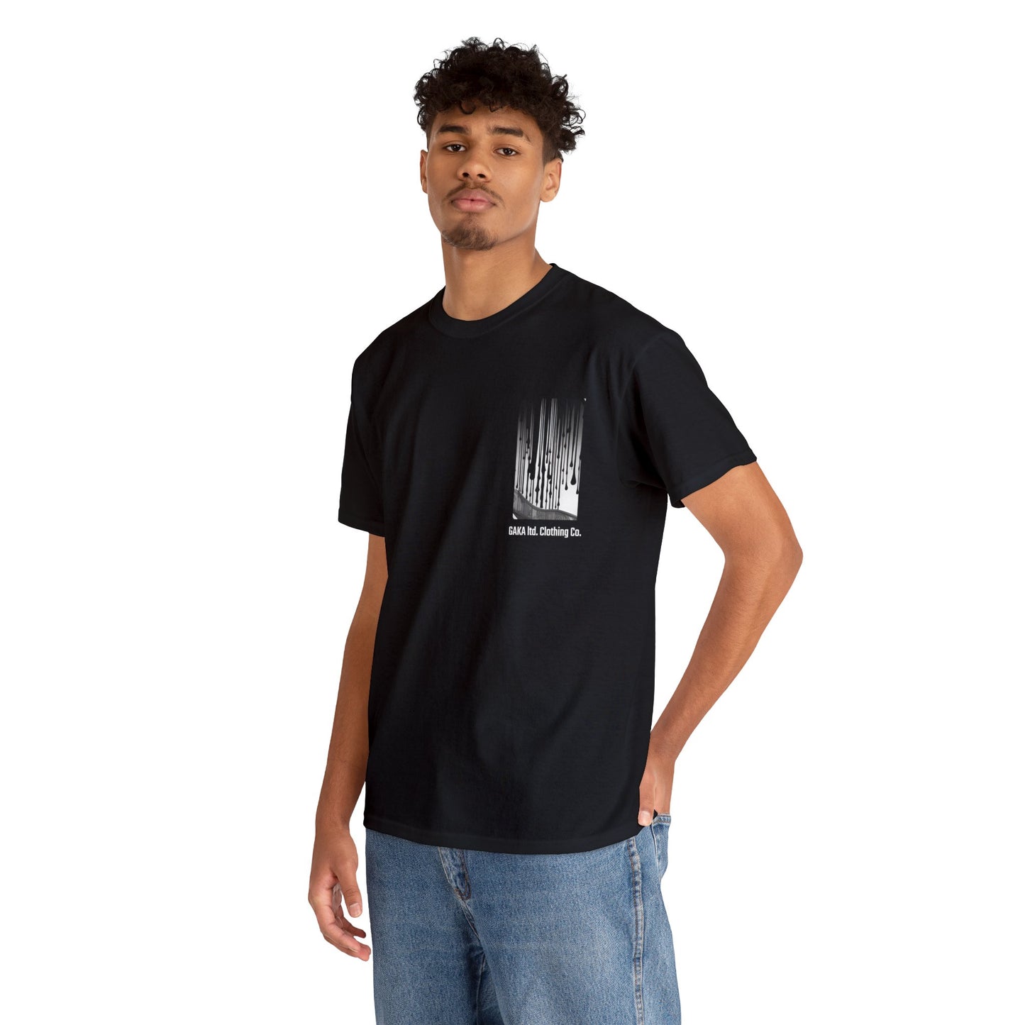 Falling Down (Inkstamp series)- Custom Tee