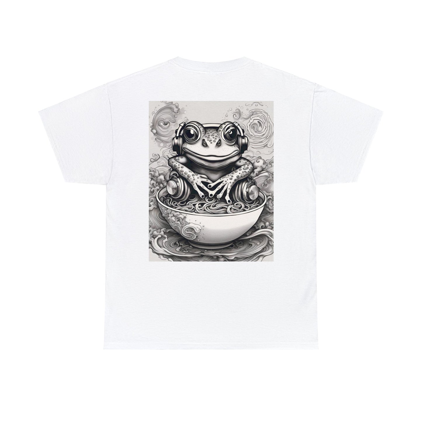 Ramen Frog (Inkstamp series)- Custom Tee