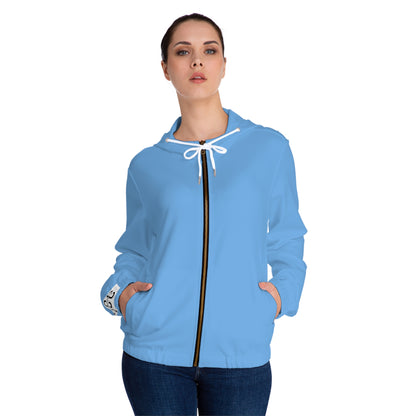 NO PIER PRESSURE Women’s Full-Zip Hoodie (AOP)