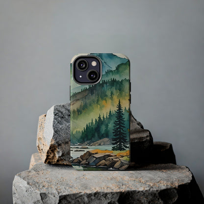 Watercolor Forest Case