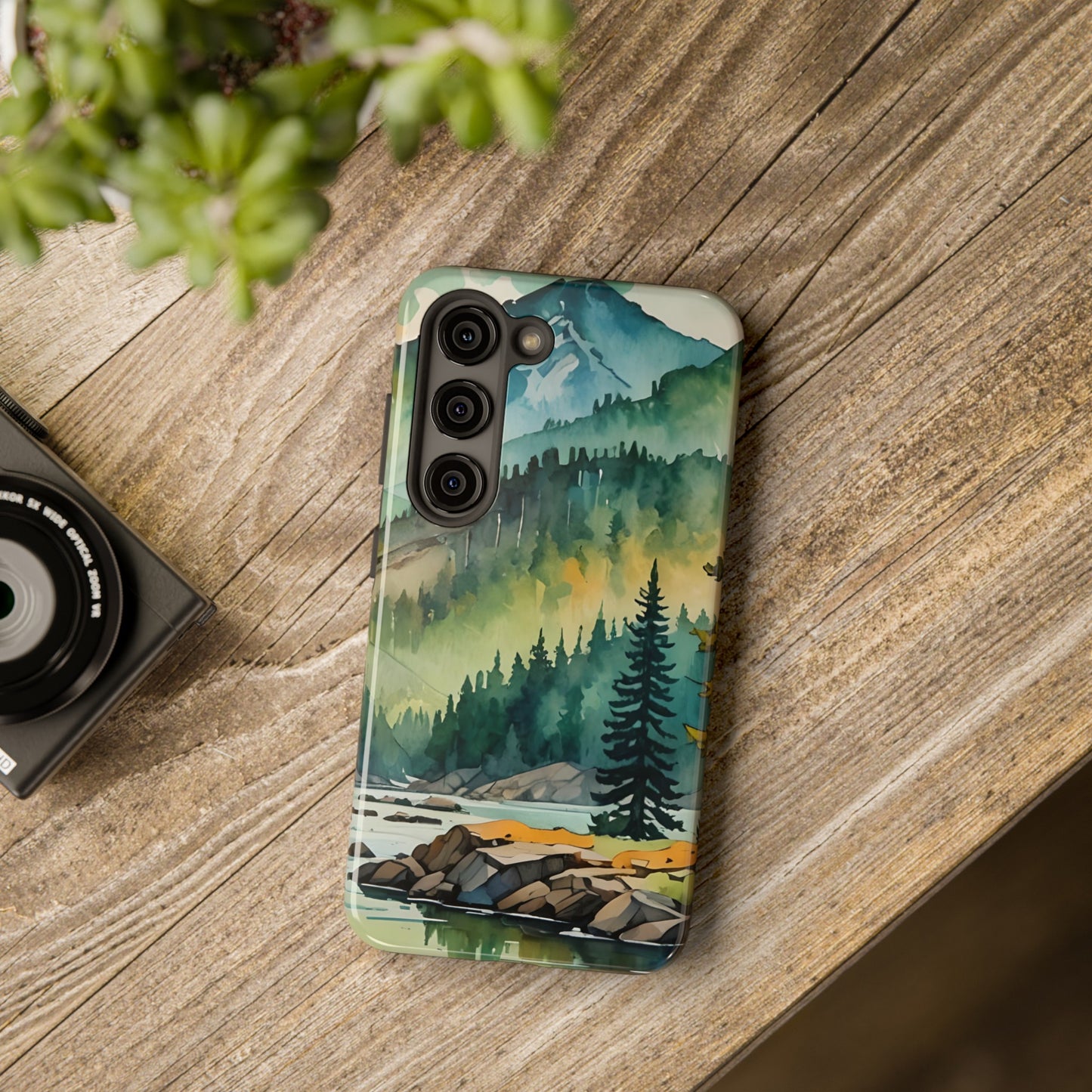 Watercolor Forest Case